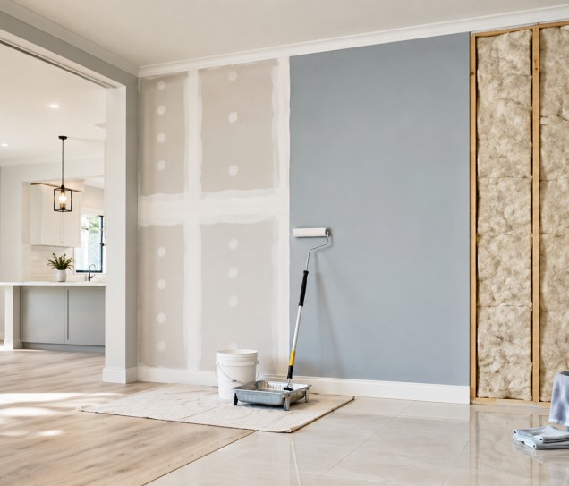 Drywall, Painting
